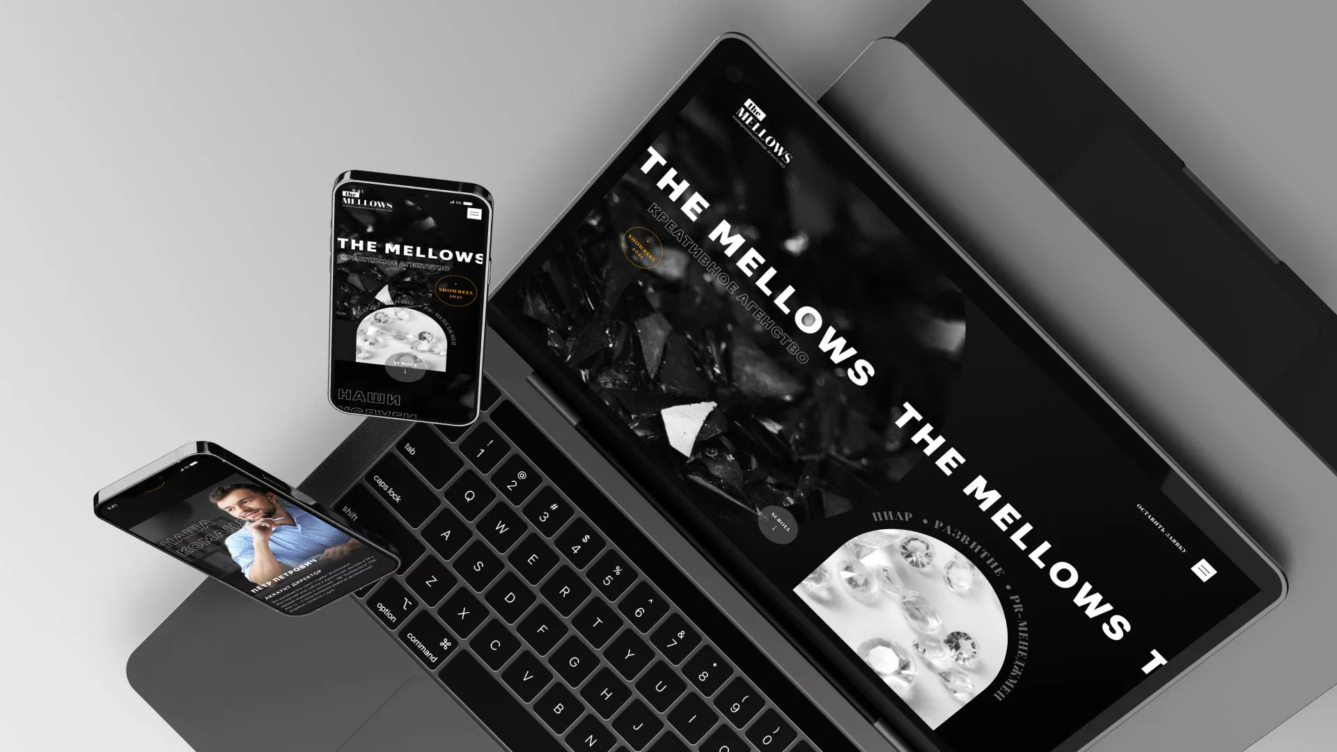 Разработка сайта креативного агентства «The Mellows» в Талдоме